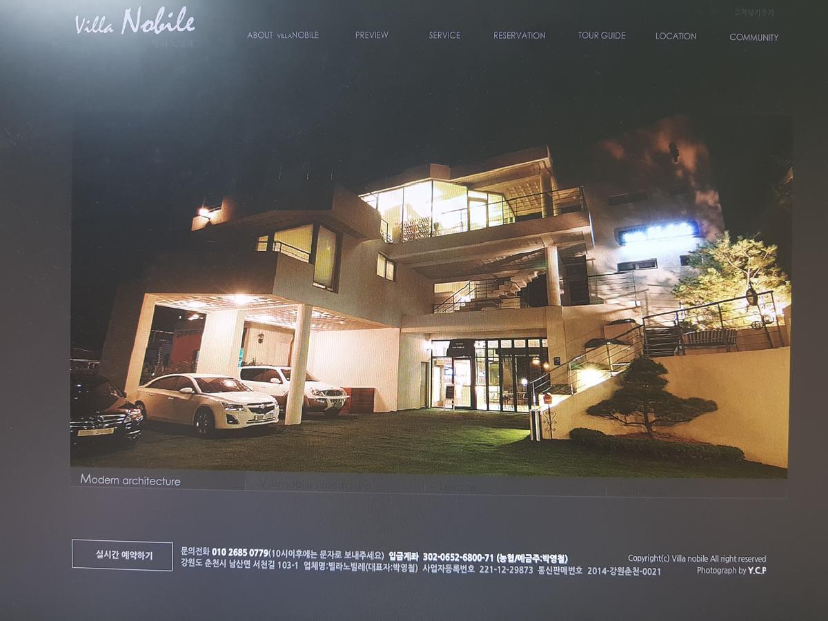 Villa Nobile Chuncheon Bagian luar foto